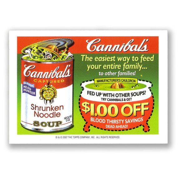 2007 Topps Wacky Packages Card - Series 5 - #51 Haunt's - Picture 2 of 2